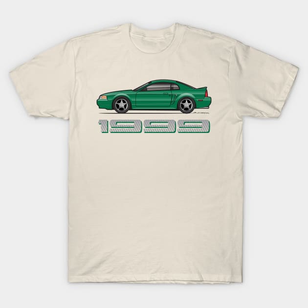 Green 99 T-Shirt by JRCustoms44